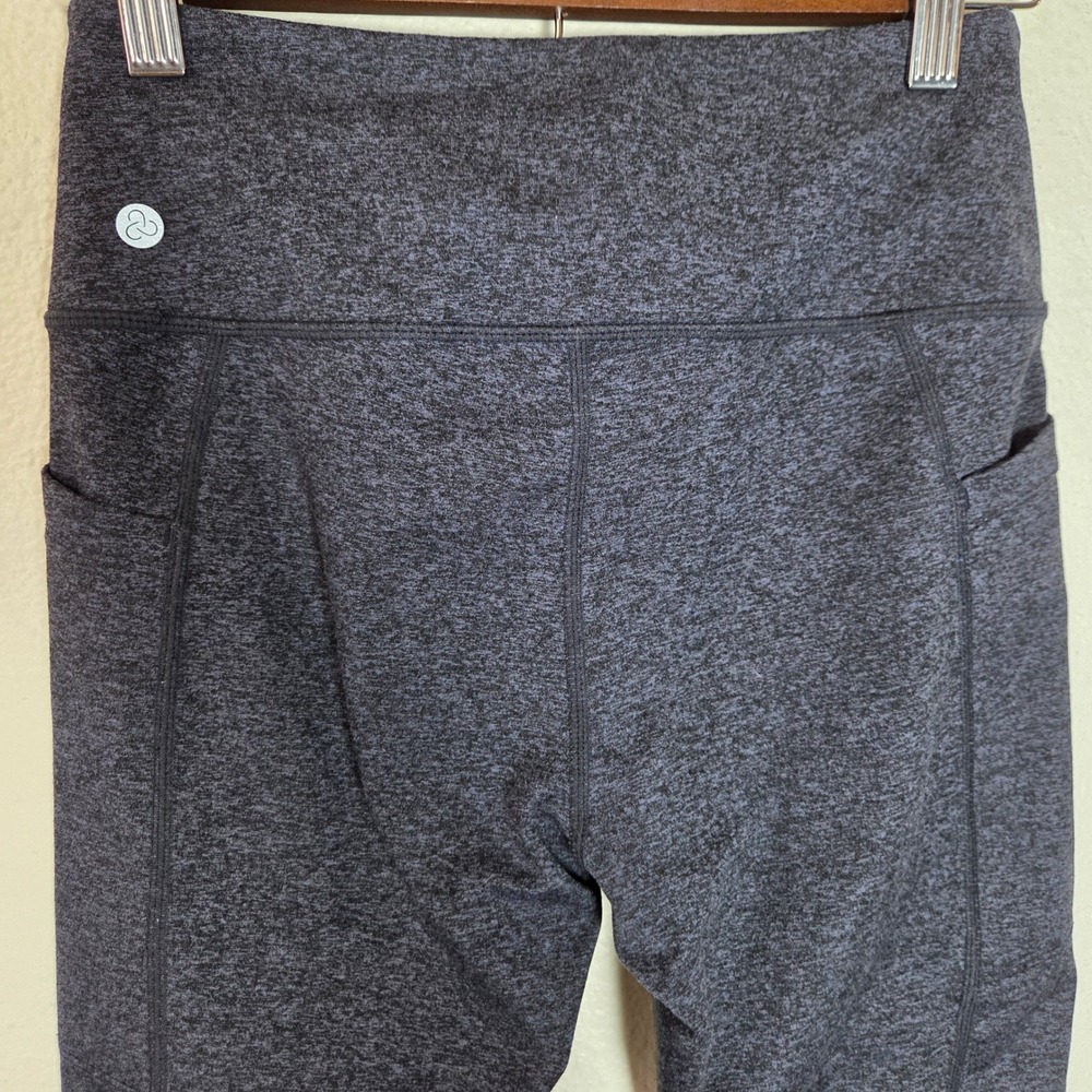 Zella High Rise Leggings Heathered Gray Yoga Gym Activewear Small - Picture 3 of 9